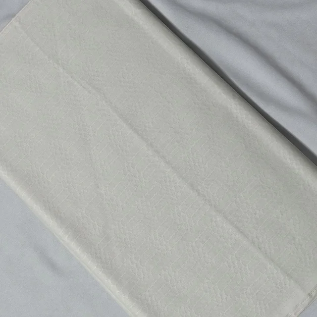 Shandaar Wears Fabric Cotton Antique White Self SW-125 - 0.25 Meter