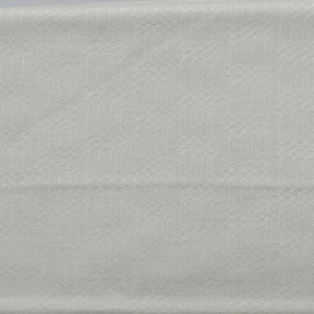 Shandaar Wears Fabric Cotton Antique White Self SW-125 - 0.25 Meter