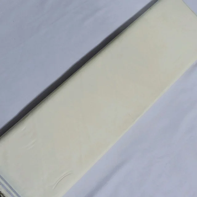 Shandaar Wears Fabric Cotton Lawn Cream Plain SW-145 - 0.25 Meter