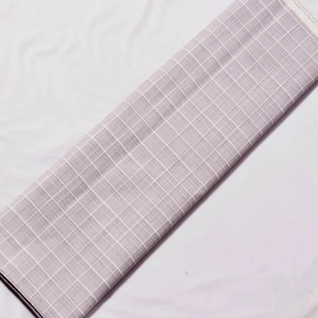 Shandaar Wears Fabric Cotton Blend Maverick Self Check SW-151 - 0.25 Meter