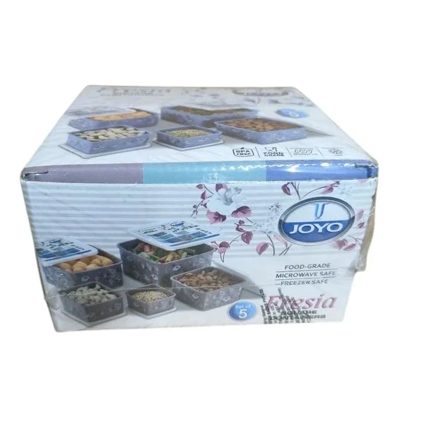 Joyo Fresia Container 5 Pcs Set (0,1, 2, 3, 4) Opaque Ptd Dlx With Box
