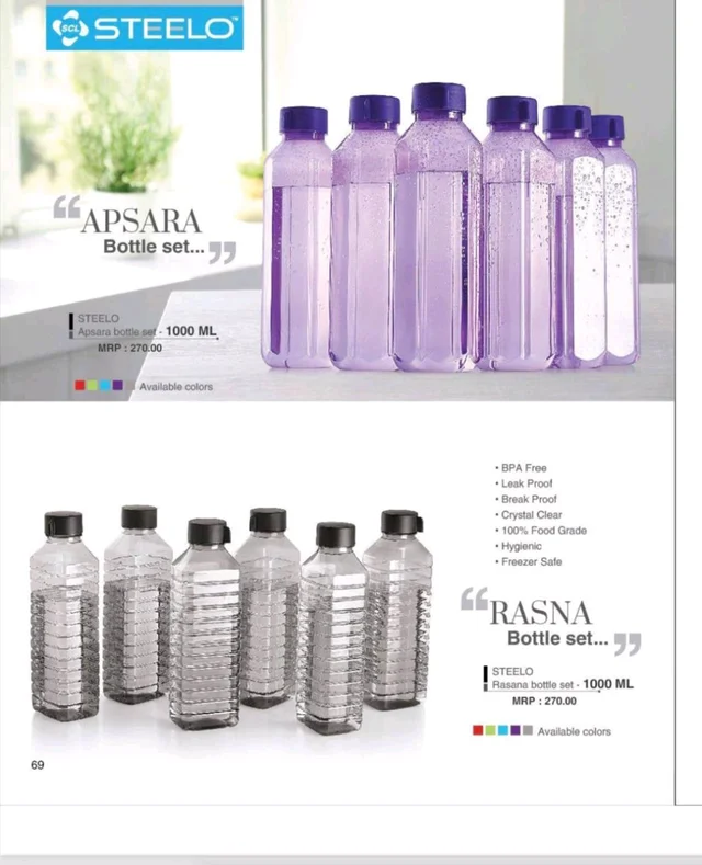 RASNA BOTTLE 6PCS SET 