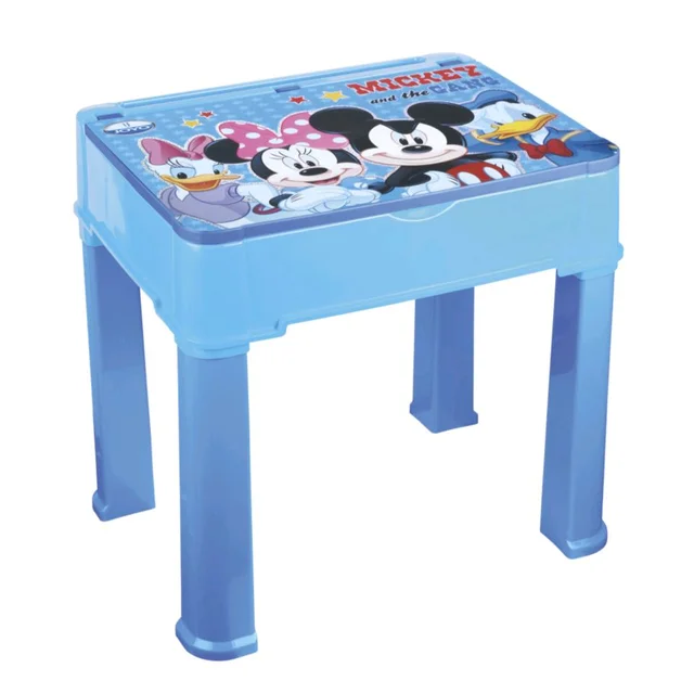 Study Table With Storage Printed