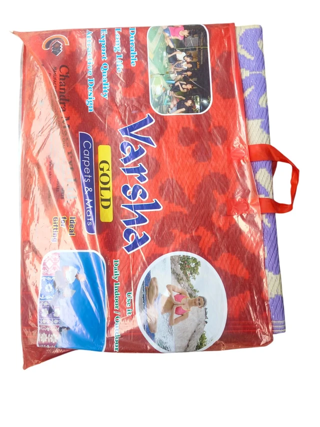 Varsha Gold Mat 6 X 9 