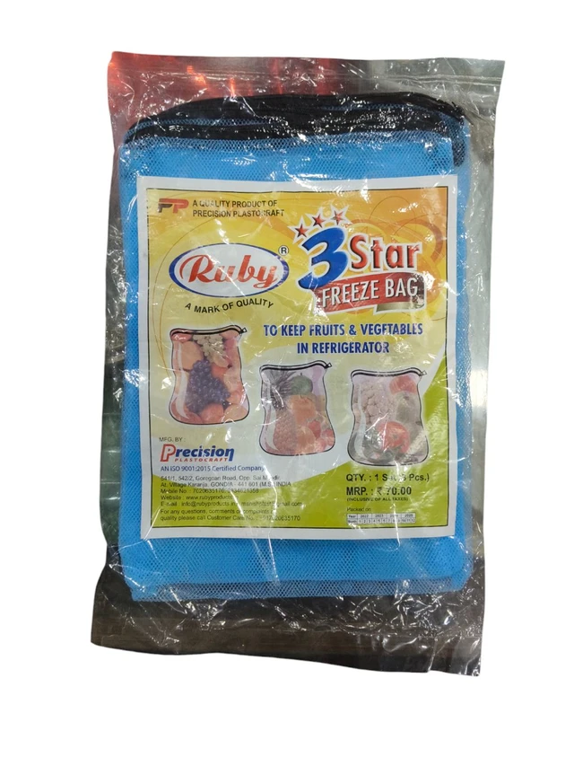 Freeze Bag Set 3pc