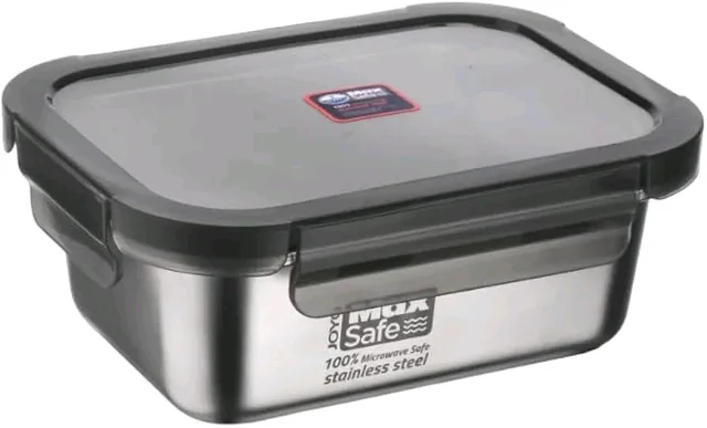 Maxseafe Rectangle  Container 800 Ml