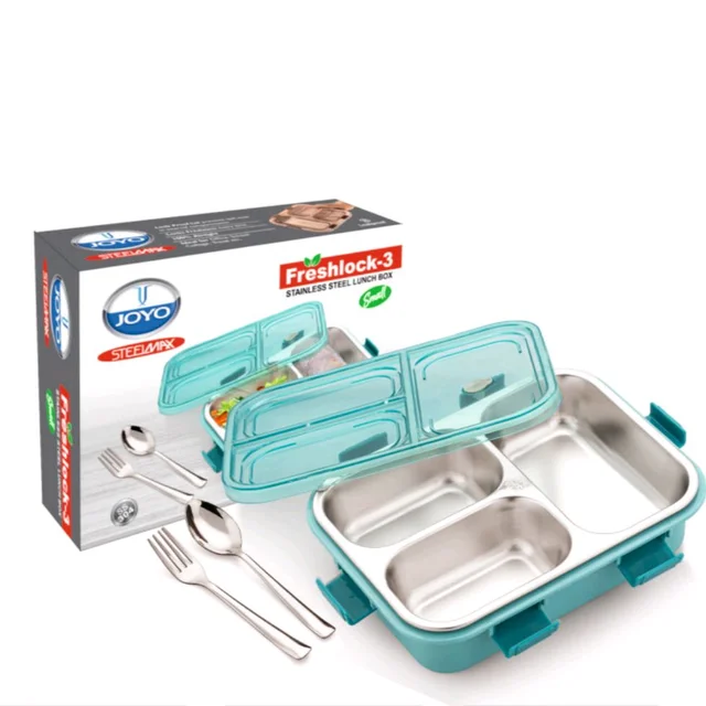 JOYO SS FRESH LOCK SMALL  3 LUNCH BOX  775  Ml