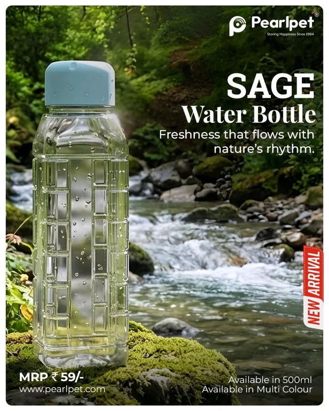 Pearlpet Sage 500 Ml Premium Bottles 