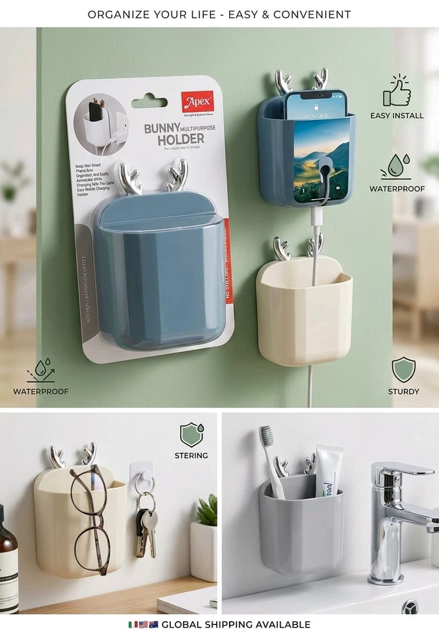 Apex Bunny Multipurpose Cutlery Holder 