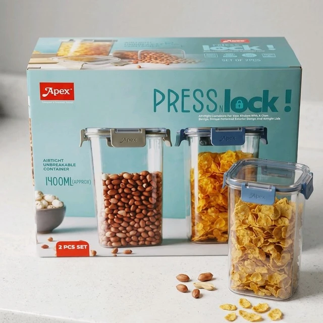 Apex Press N Lock 2 Pc Set 1400ml 