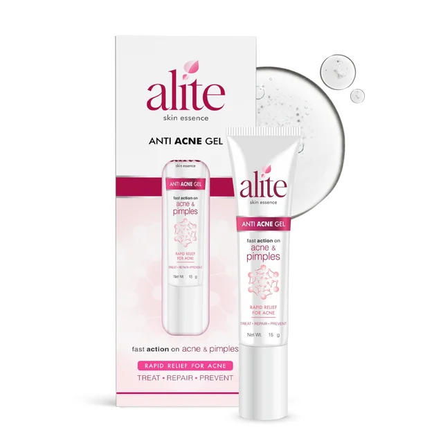 Alite Anti-Acne Spot Corrector Gel 15g | Reduces Active Acne & Pimples | Clears Pores & Acne Scars | Controls Oil & Redness | Day & Night Gel for Men & Women