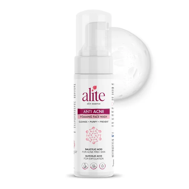 Alite Foaming Face Wash 60ml with 1% Salicylic Acid | Deep Cleansing & Illuminating Face Wash | Clears Active Acne & Clogged Pores | For Women & Men