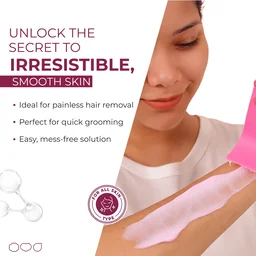 Alite Hair Removal Cream for Women 60g | Quick & Gentle Hair Remove Cream | Smooth, Soft & Sensitive Skin | Easy & Painless Hair Removal