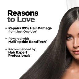 Bblunt BBLUNT Bond Repair Shampoo 300ml for unisex with MaliPeptide BondTech Repairs Hair Damage by 89% in 1 Use* | Strengthens & Restores Hair Bonds | SLS & Paraben Free
