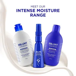 Bblunt Intese Moisture Conditioner, 250gm | Deeply Nourishes & Adds Shine with jojoba & Vitamine E | Reduces Hair Fall by 93% | Sulfate & Paraben-Free