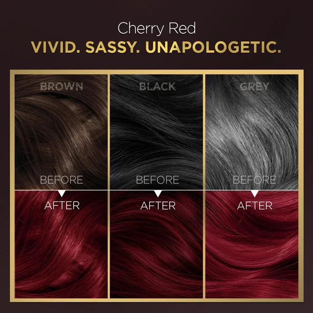 Bblunt BBLUNT Salon Secret High Shine Conditioning Hair Colour Cherry Red 6.62 | With MaliPeptide BondTech | No Ammonia, Long Lasting, 100% Grey Coverage | Salon-Like Shine at Home