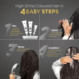 Bblunt BBLUNT Salon Secret High Shine Conditioning Hair Colour Honey Light Golden Brown 5.32 | With MaliPeptide BondTech | No Ammonia, 100% Grey Coverage, Long Lasting | Salon-Like Shine at Home