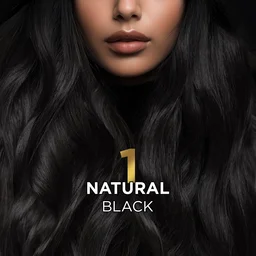 Bblunt BBLUNT Salon Secret High Shine Conditioning Hair Colour Natural Black 1 | With MaliPeptide BondTech | No Ammonia, 100% Grey Coverage, Long Lasting Colour | Salon Shine at Home