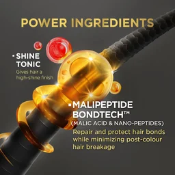 Bblunt BBLUNT Salon Secret High Shine Conditioning Hair Colour Natural Black 1 | With MaliPeptide BondTech | No Ammonia, 100% Grey Coverage, Long Lasting Colour | Salon Shine at Home