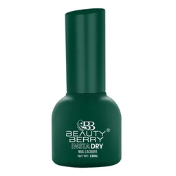 Beauty Berry Insta Dry Nail Lacquer Last Leaf 66 - 13ml | Quick-Dry & Long-Lasting | High Shine & Smooth Application | Effortless Manicures