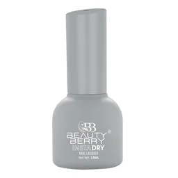 Beauty Berry Insta Dry Nail Lacquer Starlight 33 - 13ml | Quick-Dry & Long-Lasting | High Shine & Smooth Application | Subtle Nude Shade for Elegant Nails?