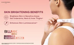 Galderma Biluma Advance Cream 25g | Brightens Sensitive Areas like Underarms & Thighs | Evens Skin Tone & Boosts Glow | Soothes Redness & Irritation | Safe for Delicate Skin