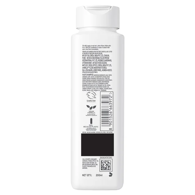 Biolage Full Rescue Anti-Breakage Shampoo 200ml | Shampoo for Hair Fall & Breakage | Rosemary Oil & Niacinamide | Stronger Hair