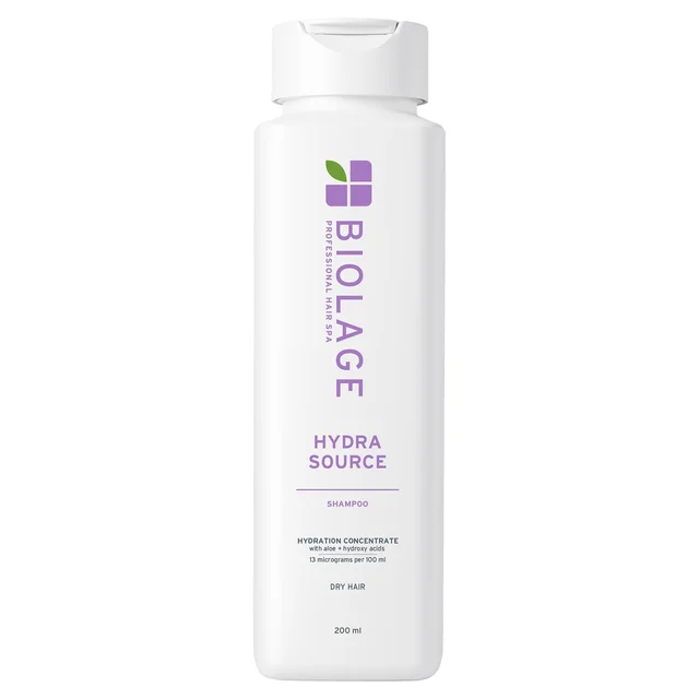 Biolage Hydra Source Shampoo 200ml | Shampoo for Dry Hair | Hydrating & Moisturizing Formula | Soft, Smooth & Nourished Hair