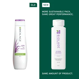 Biolage Hydra Source Shampoo 200ml | Shampoo for Dry Hair | Hydrating & Moisturizing Formula | Soft, Smooth & Nourished Hair