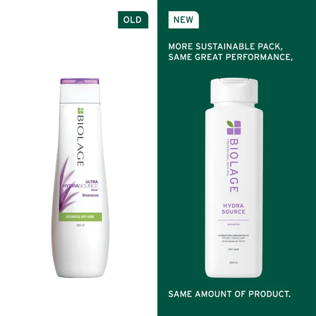 Biolage Hydra Source Shampoo 200ml | Shampoo for Dry Hair | Hydrating & Moisturizing Formula | Soft, Smooth & Nourished Hair