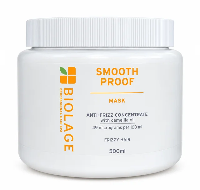 Biolage Smooth Proof Smoothing Masque 500g | Hair Mask for Frizzy & Unmanageable Hair | Anti-Frizz Treatment | Smooth & Soft Hair (Additional ₹99 charged due to excess shipment weight)