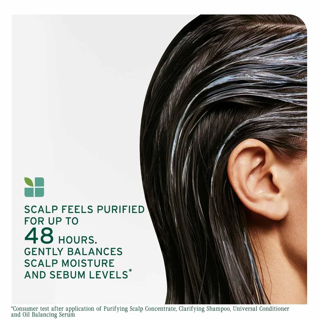 Biolage Scalp Sync Clarifying Shampoo 200ml | Clarifying Shampoo for Scalp | Glycolic Acid & Fermented Tea | Clean & Hydrated Scalp