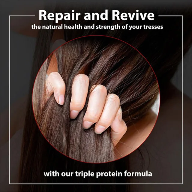 De Fabulous Reviver Hair Repair Shampoo 250ml | Sulphate Free | pH Balanced Shampoo | Repairs DryFrizzy Hair | Strengthens Smoothness & ShineFor All Hair Types