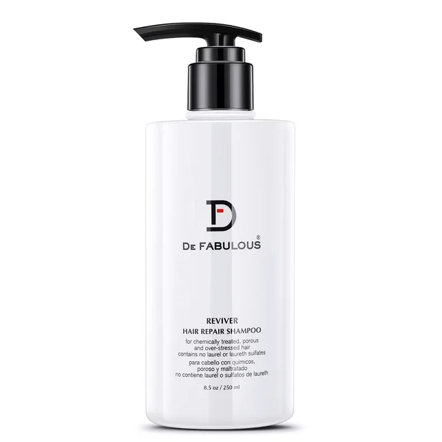 De Fabulous Reviver Hair Repair Shampoo (250ml)| Sulfate-Free, pH Balanced | Repairs Dry & Frizzy Hair | Nourishes, Strengthens & Restores Shine | For All Hair Types