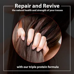 De Fabulous Reviver Hair Repair Shampoo (250ml)| Sulfate-Free, pH Balanced | Repairs Dry & Frizzy Hair | Nourishes, Strengthens & Restores Shine | For All Hair Types