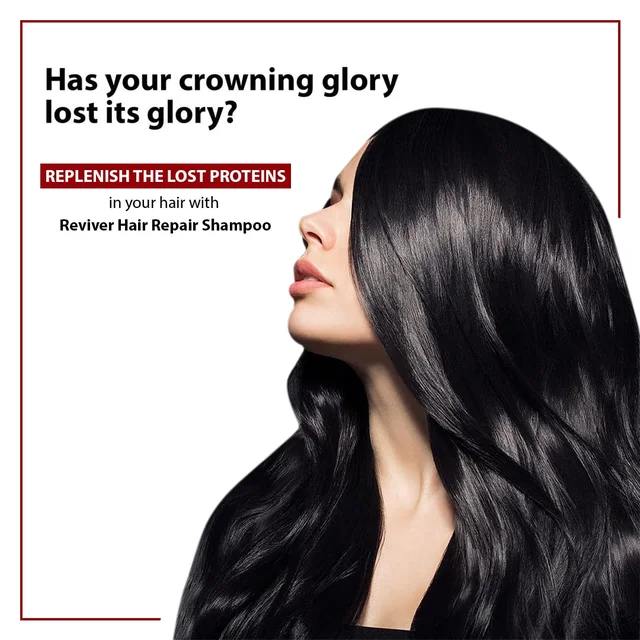 De Fabulous Reviver Hair Repair Shampoo (250ml)| Sulfate-Free, pH Balanced | Repairs Dry & Frizzy Hair | Nourishes, Strengthens & Restores Shine | For All Hair Types