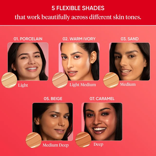 Dot & Key Caramel Strawberry Dew Tinted Sunscreen SPF 50+ PA++++ 50ml | Hydrating, Lightweight & Non-Greasy | Evens Skin Tone & Protects from UV Damage