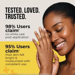 Dr. Sheth's Ceramide & Vitamin C Sunscreen 50g SPF 50+ PA++++ | Broad Spectrum UVA/UVB Protection | In-Vivo Tested | Lightweight | No White Cast | Tan Care