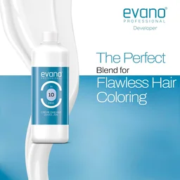 Evano Professional EVANO Professional Hair Colour Developer 1000ml | Fast 10 Minute Processing | Smooth & Even Color Activation | Salon Quality Developer for Women & Men Hair Coloring