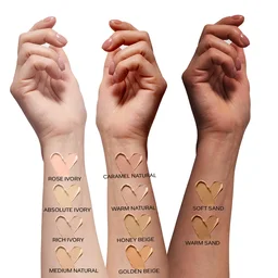 Faces Canada All Day Hydra Matte Liquid Foundation 30ml, Rose Ivory 011 | 3-in-1 Foundation + Moisturizer + SPF 30 | Aloe Hydration, Vitamin C, 10Hr Long Wear Coverage