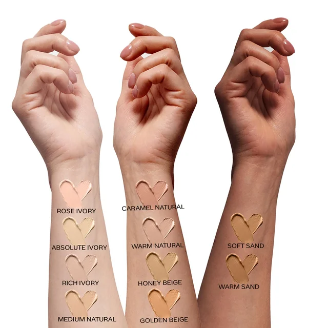 Faces Canada All Day Hydra Matte Liquid Foundation 30ml, Rose Ivory 011 | 3-in-1 Foundation + Moisturizer + SPF 30 | Aloe Hydration, Vitamin C, 10Hr Long Wear Coverage