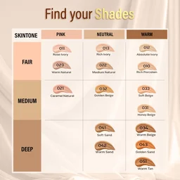 Faces Canada Cream All Day Hydra Matte Foundation 30ml, Caramel Natural 023 | 3-in-1 Foundation + Moisturizer + SPF 30 | Aloe Hydration, Vitamin C, 10Hr Long Wear Coverage
