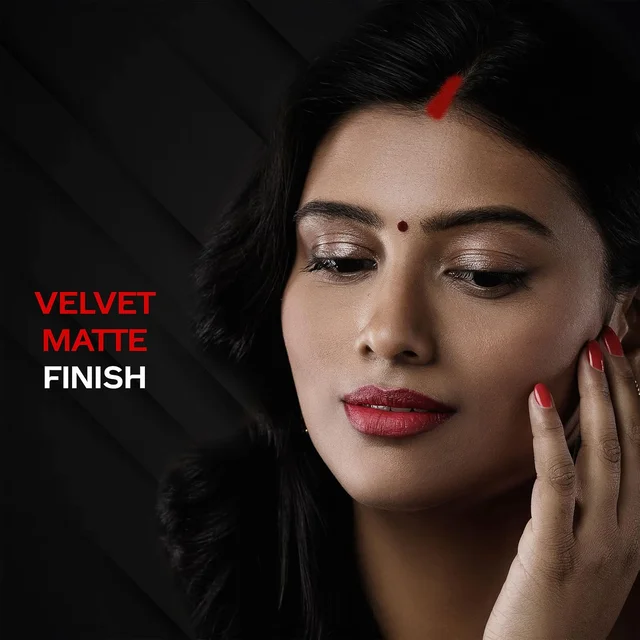 Faces Canada Liquid Red Sindoor 2.5ml | Highly Pigmented Rich Color | Quick Dry & Long Lasting | Velvet Matte Finish | Waterproof & Smudge-Proof