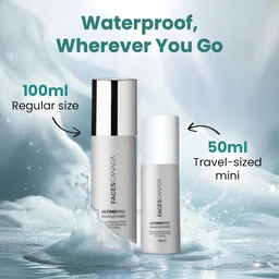 Faces Canada Ultime Pro Makeup Fixer 100ml | Long Lasting Makeup Setting Spray | Keeps Makeup Intact | Hydrates, Soothes & Refreshes Skin | Hyaluronic Acid & Vitamin E | Alcohol Free