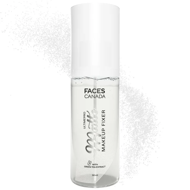Faces Canada Ultime Pro Matte Makeup Fixer 50ml | Long Lasting Makeup Setting Spray | Keeps Makeup Intact | Flawless Matte Finish | Hydrates, Soothes & Refreshes Skin | Oil Control