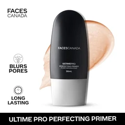 Faces Canada Ultime Pro Perfecting Primer 30ml | Lightweight Pore Minimizing Face Primer | Long Lasting Makeup | Blurs Pores & Fine Lines | Oil Free Matte Look