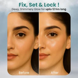 Faces Canada Ultime Pro Shimmer Makeup Fixer 100ml | Long Lasting Makeup Setting Spray | Keeps Makeup Intact | Glamorous Shimmer Finish | Hydrates, Soothes & Refreshes Skin | Alcohol Free