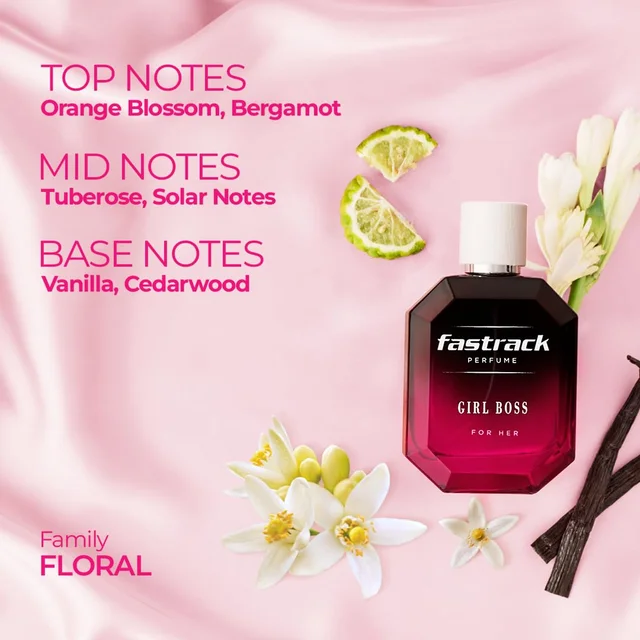 Fastrack Girl Boss Liquid Eau de Parfum for Men 100 ml | Bold, Confident Fragrance| Long-Lasting, Refreshing Scent | Perfect for Daily Wear & Special Occasions