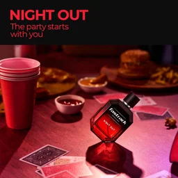 Fastrack Night out Eau de Parfum for Men 100 ml | Bold & Long-Lasting Fragrance |Notes of Lavender, Cinnamon, Patchouli & Musk | Perfect for Evening & Nighttime Wear