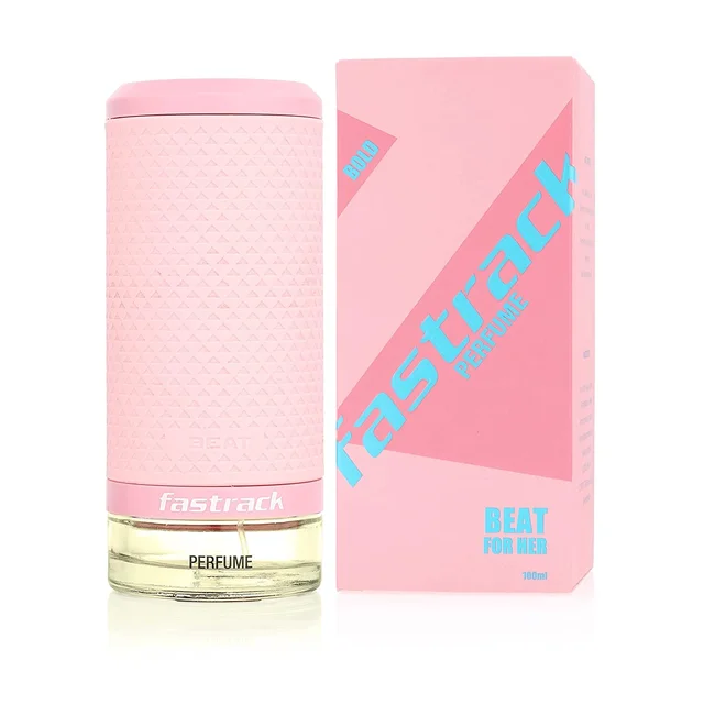 Fastrack Perfume Beat Fruity Scent Spray for Women 100ml | Elegant & Long-Lasting Fragrance with Citrusy & Woody Notes